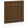 Kalmar Brown Oak Dishwasher Panel - 60x1.5x67 cm Engineered Wood