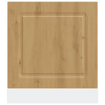 Kalmar Dishwasher Panel - Artisan Oak 60x1.5x67 cm