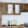 Lucca Smoked Oak Kitchen Wall Cabinet | Durable & Stylish Storage