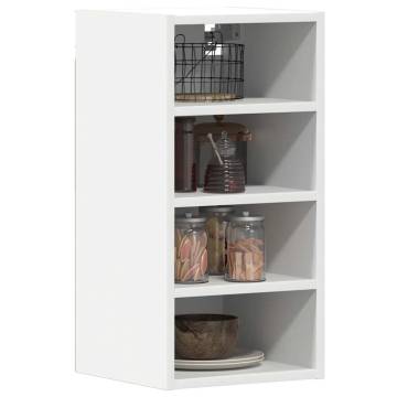 White Hanging Cabinet 30x29.5x60 cm - Optimise Your Space