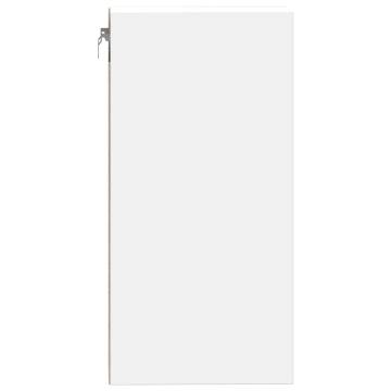 White Hanging Cabinet 30x29.5x60 cm - Optimise Your Space