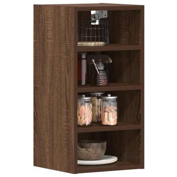 Brown Oak Hanging Cabinet - 30x29.5x60 cm | HipoMarket