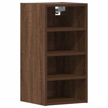 Brown Oak Hanging Cabinet - 30x29.5x60 cm | HipoMarket