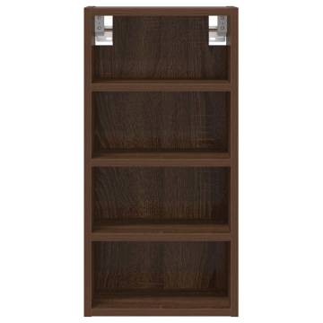 Brown Oak Hanging Cabinet - 30x29.5x60 cm | HipoMarket