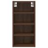 Brown Oak Hanging Cabinet - 30x29.5x60 cm | HipoMarket