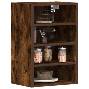 Hanging Cabinet Smoked Oak - Optimise Your Kitchen Space