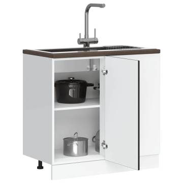 Kalmar Black Kitchen Base Cabinet - Stylish Storage Solution