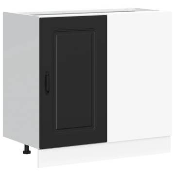 Kalmar Black Kitchen Base Cabinet - Stylish Storage Solution