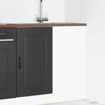 Kalmar Black Kitchen Base Cabinet - Stylish Storage Solution