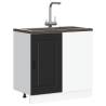 Kalmar Black Kitchen Base Cabinet - Stylish Storage Solution