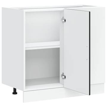 Kalmar Black Kitchen Base Cabinet - Stylish Storage Solution