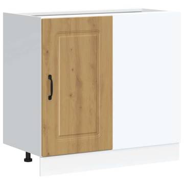 Kalmar Artisan Oak Kitchen Base Cabinet - Space Optimizer