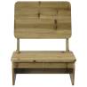 Garden Chairs 2 pcs - Durable Pine Wood | Hipomarket