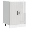  Sink Base Cabinet Lucca High Gloss White Engineered Wood Colour high gloss white Quantity in Package 1 Model 1x bottom cabinet (2 doors) 60 cm Number of 