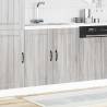 Sink Base Cabinet Lucca Grey - Durable & Spacious Storage