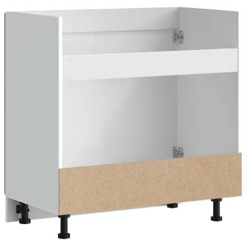 Sink Base Cabinet Lucca Grey - Durable & Spacious Storage