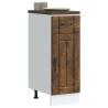 Lucca Smoked Oak Kitchen Base Cabinet - Durable & Stylish Storage