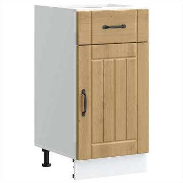 Kitchen Base Cabinet Lucca in Artisan Oak - Durable & Practical