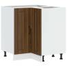 Kitchen Corner Base Cabinet Lucca - Brown Oak | Hipo Market