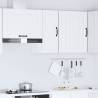 Lucca White Kitchen Wall Cabinet - Space Optimizing Storage