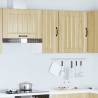 Lucca Sonoma Oak Kitchen Wall Cabinet | Durable & Spacious