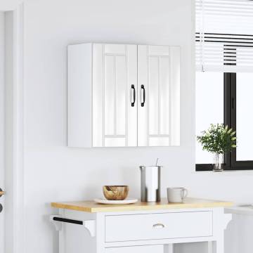 Lucca High Gloss White Kitchen Wall Cabinet | HipoMarket