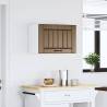 Lucca Brown Oak Kitchen Wall Cabinet - Stylish Storage Solution