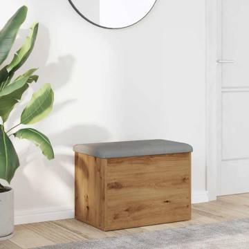 Storage Bench Artisan Oak - Stylish Storage & Seating