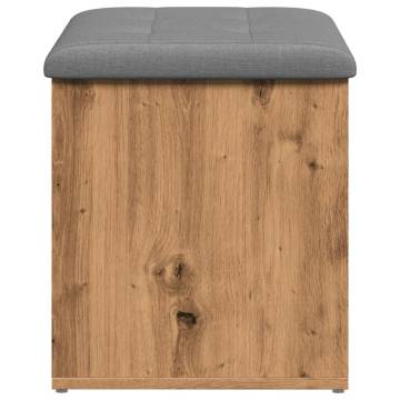 Storage Bench Artisan Oak - Stylish Storage & Seating