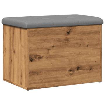 Storage Bench Artisan Oak - Stylish Storage & Seating