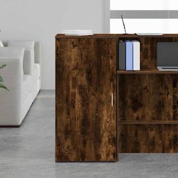 Storage Cabinet Smoked Oak - Stylish & Durable 50x45x103.5 cm