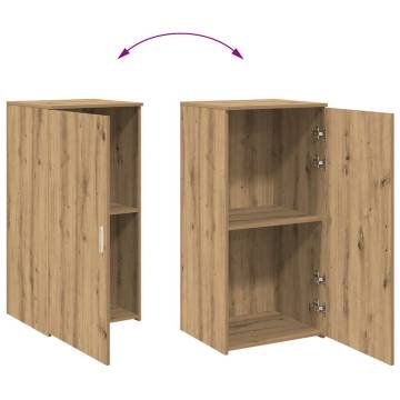 Storage Cabinet Artisan Oak - Durable Engineered Wood | HipoMarket