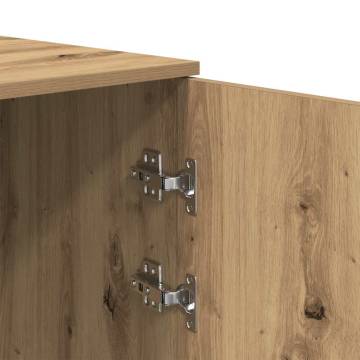 Storage Cabinet Artisan Oak - Durable Engineered Wood | HipoMarket