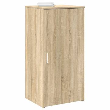 Sonoma Oak Storage Cabinet - Compact & Durable | Hipomarket