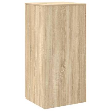 Sonoma Oak Storage Cabinet - Compact & Durable | Hipomarket