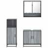 3 Piece Grey Sonoma Bathroom Furniture Set - Stylish & Durable