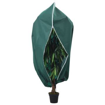 Plant Fleece Covers with Zip - 2 pcs for Winter Protection