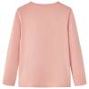 Kids' Long Sleeve T-shirt Light Pink - Age 9-10 | HipoMarket