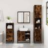 4 Piece Smoked Oak Bathroom Furniture Set | Stylish & Durable