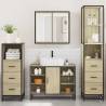 4 Piece Sonoma Oak Bathroom Furniture Set | Stylish & Durable