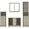 4 Piece Sonoma Oak Bathroom Furniture Set | Stylish & Durable