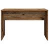 Trendy LED Dressing Table Set in Old Wood - HipoMarket