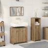 3 Piece Bathroom Furniture Set in Artisan Oak | HipoMarket