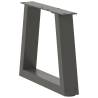 V-Shape Dining Table Legs - Anthracite Steel | 2 pcs | HipoMarket