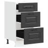 Kalmar Black Kitchen Base Cabinet - Stylish & Durable Storage