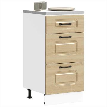 Kalmar Sonoma Oak Base Cabinet - Stylish Kitchen Storage