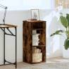 Stylish Smoked Oak Book Cabinet - 34x31x80 cm | Hipo Market