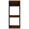 Stylish Smoked Oak Book Cabinet - 34x31x80 cm | Hipo Market