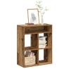  Book Cabinet Old Wood 66x31x80 cm Engineered Wood Colour old wood Size 66 x 31 x 80 cm Quantity in Package 1 