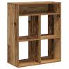 Book Cabinet Old Wood - Stylish Storage Solution | HipoMarket